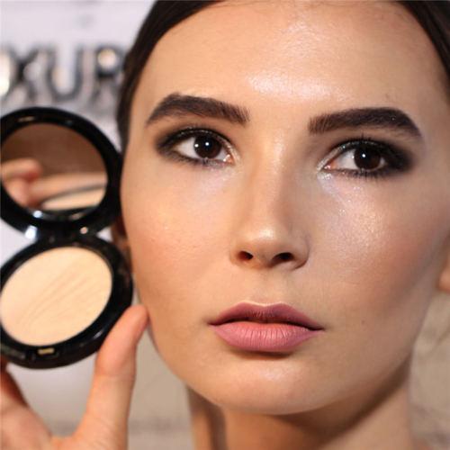 FOCALLURE Ultra Glow Beam Highlighter Face Bronzer Powder