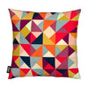 Bright Geometric Happy Pattern