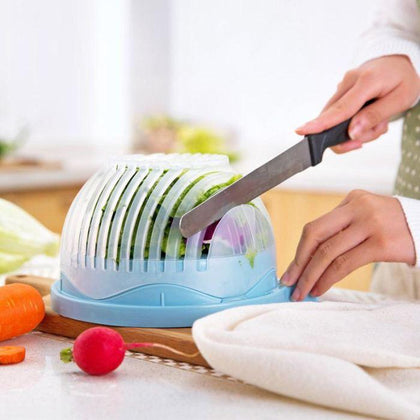 Salad Cutter Bowl Kitchen Gadget Vegetable Chopper