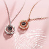 Memory of Love - 100 Languages ILY Necklace
