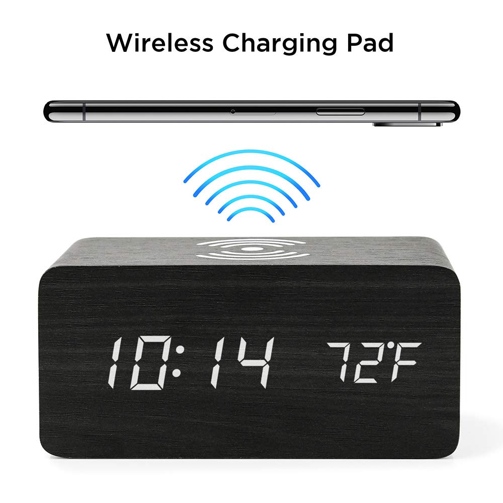 Wooden Alarm Clock
