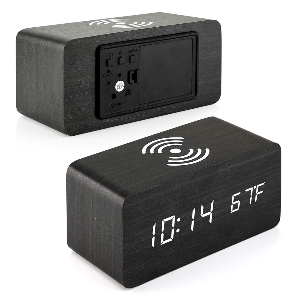 Wooden Alarm Clock