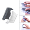 Hirundo Cat Self Grooming Brush Perfect Massager Tool for Cats - Blue/Gray