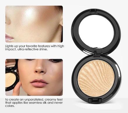 FOCALLURE Ultra Glow Beam Highlighter Face Bronzer Powder