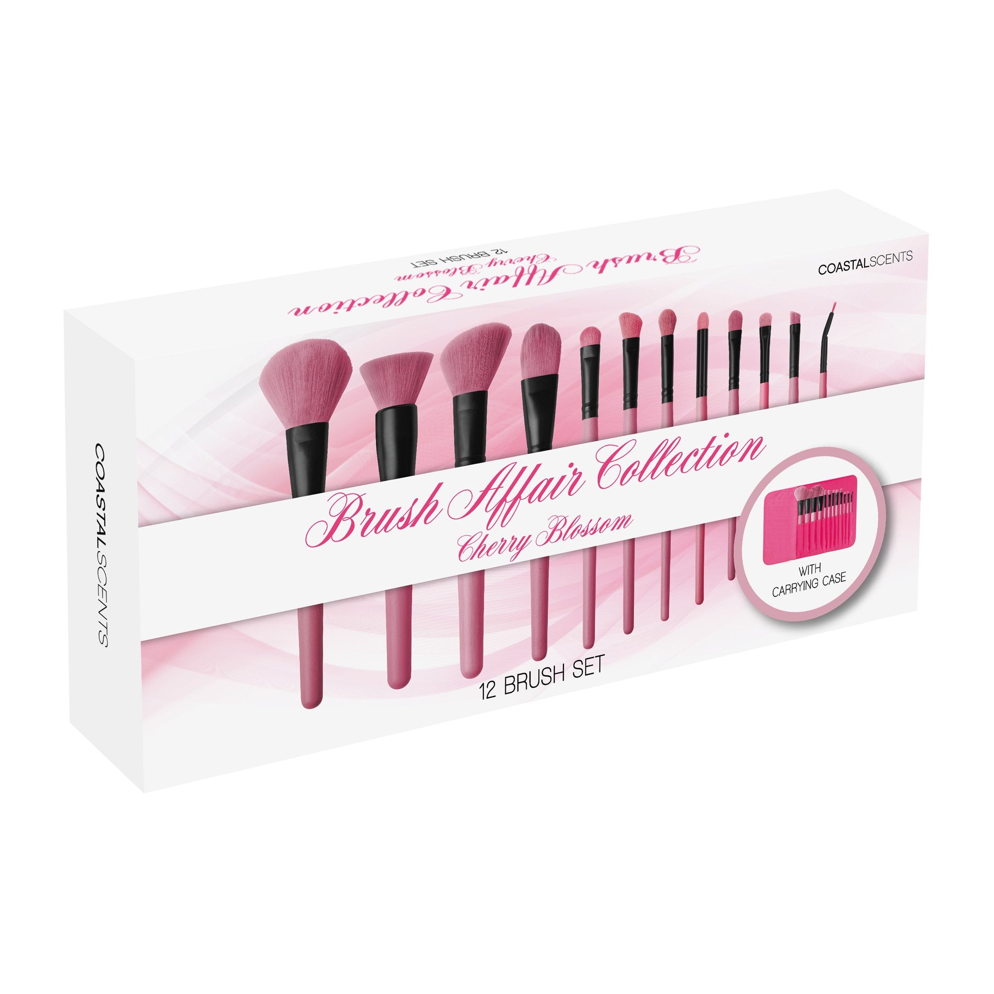 Brush Affair Collection 12 Piece Makeup Brush Set in Cherry Blossom