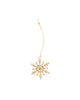 Gold Snowflake Ornaments (Set of 6)