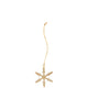 Gold Snowflake Ornaments (Set of 6)