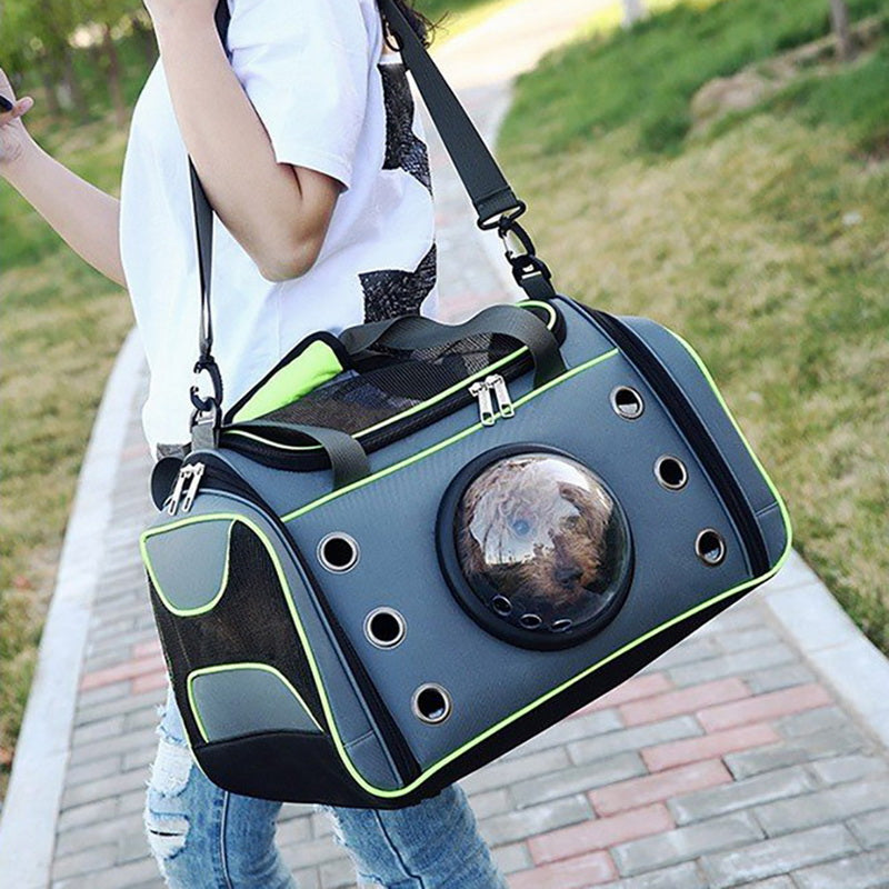 Petminru Breathable Pet Handbag Dog Shoulder Carrier Bags Portable Outdoo
