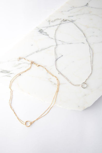 The Secret Circle Gold Necklace