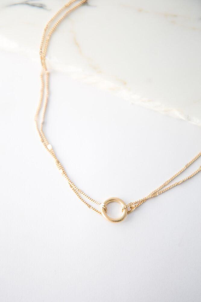 The Secret Circle Gold Necklace