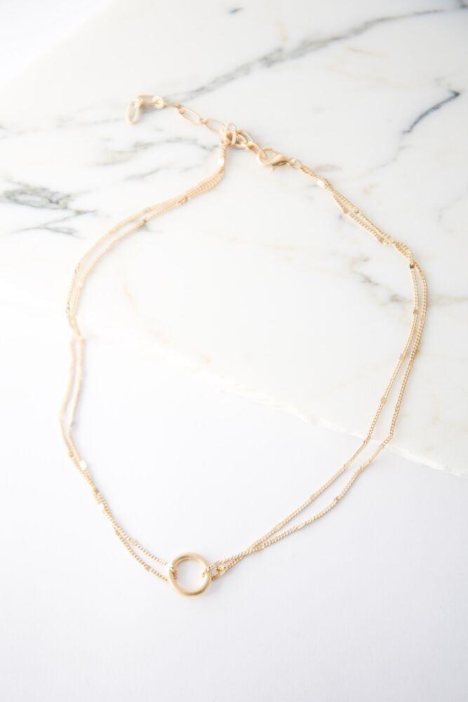 The Secret Circle Gold Necklace