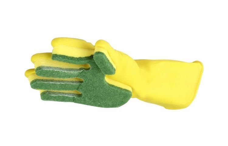 Kitchen Cleaning Gloves Sponge Fingers