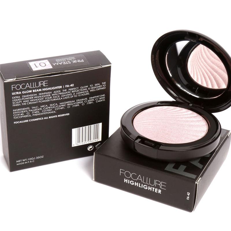 FOCALLURE Ultra Glow Beam Highlighter Face Bronzer Powder