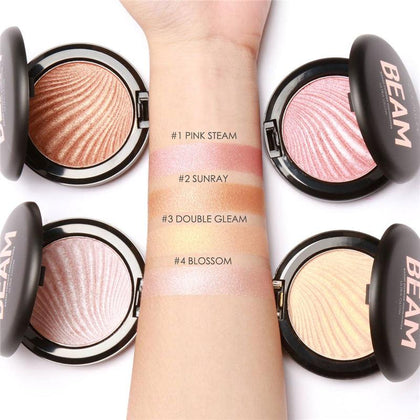 FOCALLURE Ultra Glow Beam Highlighter Face Bronzer Powder