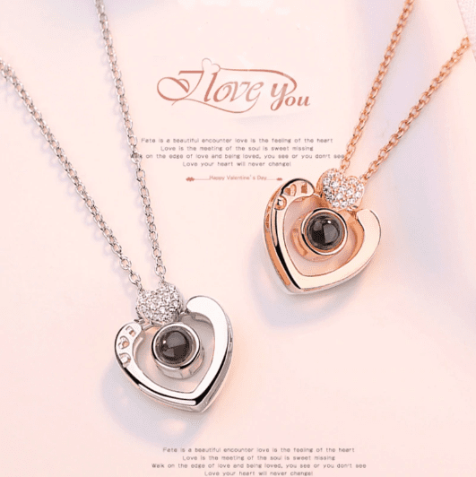 Memory of Love - 100 Languages ILY Necklace