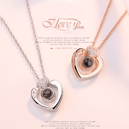 Memory of Love - 100 Languages ILY Necklace