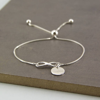 Luxurious Crystal Bracelet Silver
