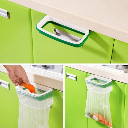 Solid Hanging Kitchen Cupboard Door Trash Rack