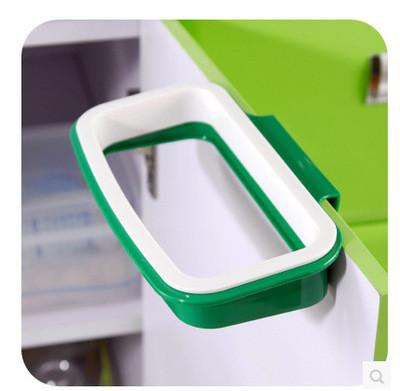 Solid Hanging Kitchen Cupboard Door Trash Rack