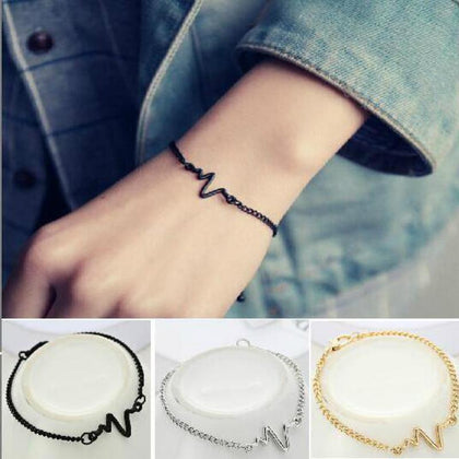 Bileklik Ecg Figure Lightning Bracelet