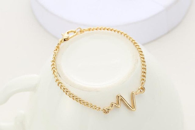 Bileklik Ecg Figure Lightning Bracelet