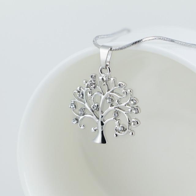 Tree Of Life Pendant Necklace Women Jewelr