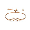 Luxurious Crystal Bracelet Silver