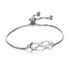 Luxurious Crystal Bracelet Silver