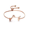 Luxurious Crystal Bracelet Silver