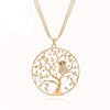 Tree Of Life Gold Jewelry Silver Chain