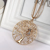 Tree Of Life Gold Jewelry Silver Chain