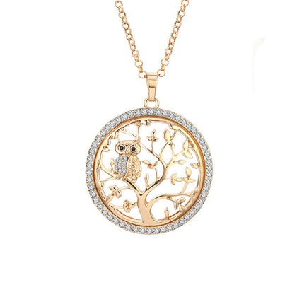 Tree Of Life Gold Jewelry Silver Chain
