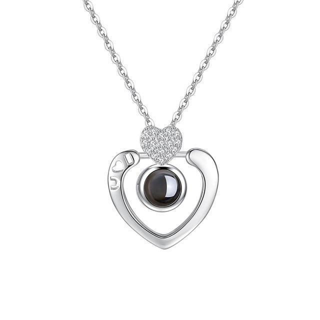 Memory of Love - 100 Languages ILY Necklace